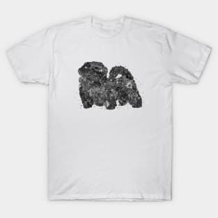 Shih Tzu dog black and white T-Shirt